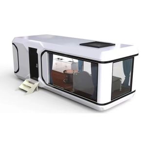 China Smart Windproof Hotel Building with Rock Wool Sandwich Panel Wall and Mobile Design on sale