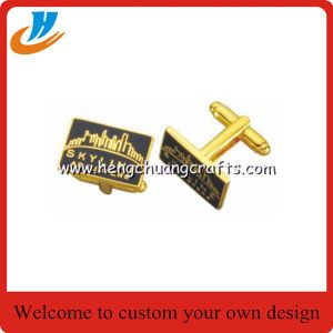 Buy cheap Gold cufflinks,men's T-shirt metal cufflinks high wholesale for important occasion from wholesalers