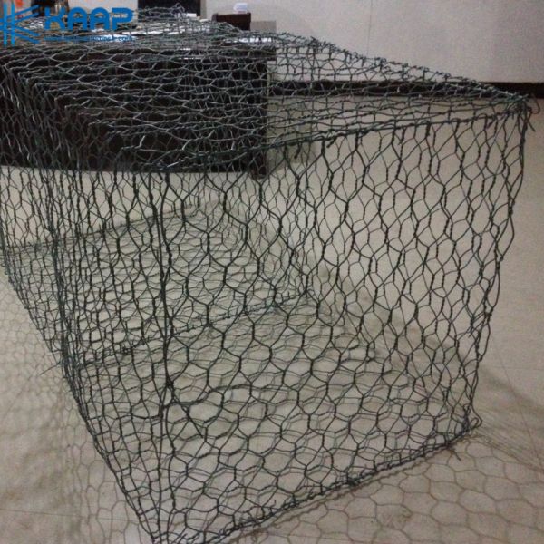 Buy cheap Anticorrosive Hexagonal Galvanized 3mm Gabion Baskets Wall from wholesalers