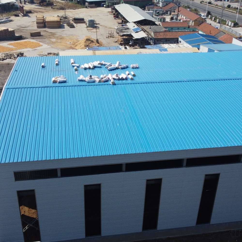 Prefab Steel Structure Warehouse with Q235B Q355B H-Section Frame