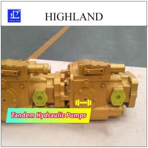Tandem Hydraulic Pump with Multiple Control Modes and Custom Design
