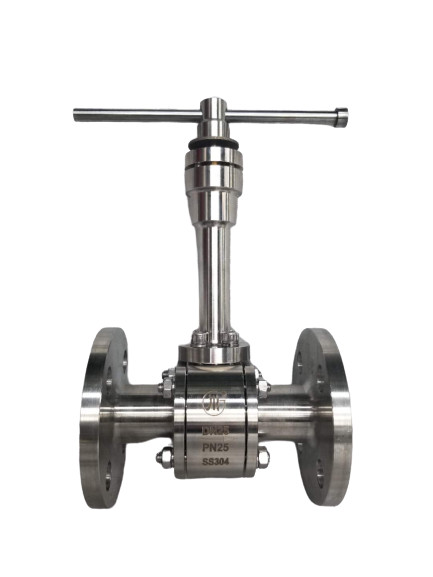 Buy cheap Flange Connection DN10 Cryogenic Ball Valve For LAr from wholesalers