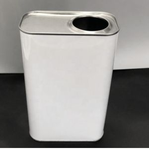 Buy cheap White 1L 4L Metal Paint Tin Cans For Chemical from wholesalers