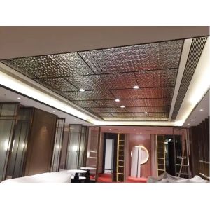 Buy cheap 30mm Aluminum Metal Ceiling Galvanized Steel Water Ripple Hook On Ceiling 600*1320mm from wholesalers
