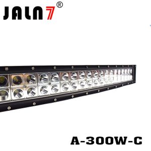 Buy cheap LED Light Bar JALN7 52Inch 300W Curved Spot Flood Combo LED Driving Lamp Super Bright Off Road Light LED Work Light Boat from wholesalers