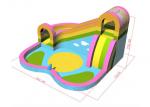 Buy cheap Quadruple Stitching Family Inflatable Bouncer With Pool from wholesalers