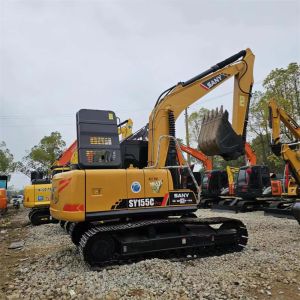 Buy cheap Used Sy155c Sany Construction Equipment Excavator Secondhand from wholesalers