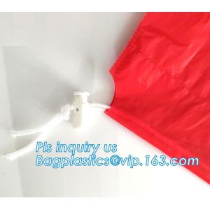 HDPE/LDPE/PP autoclave bags medical garbage bag for biohazard waste, yellow with