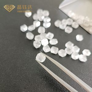 Buy cheap White Rough Lab Created HPHT Rough Diamond For Jewelry Making from wholesalers