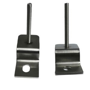 Acceptable Small Order Nanfeng Customized Stamping Black Metal Bracket Custom