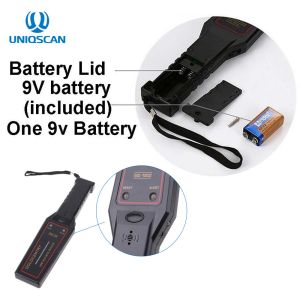 Buy cheap Light Alarm 50mA IP31 Waterproof ABS Handheld Body Scanner from wholesalers