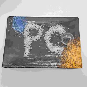 Buy cheap Eco Friendly Recyclable Polycarbonate Resin Halogen Free V0 PC Resin from wholesalers