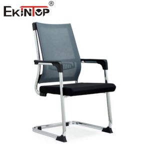 Buy cheap Customizable Mesh Office Chair With Fabric Material And Metal Legs from wholesalers