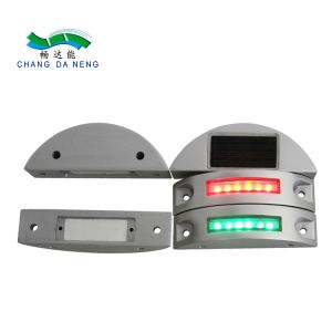 Buy cheap Semiround Aluminum Casting Solar Road Studs Monocrystalline Durable Highway Lights from wholesalers