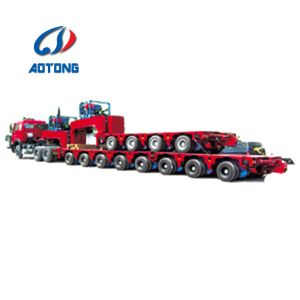Buy cheap Semi-Trailer with Hydraulic System Gooseneck Steering Axles and Heavy Duty Wheels from wholesalers