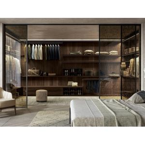 Modern Custom Walk In Wardrobe Design Customized For Bedroom