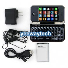 Buy cheap HiPhone DAPENG T3000 Quad Band Dual Cards Dual Cameras WiFi Color TV Bluetooth Java 3.2 - inch Touch Screen Phon from wholesalers