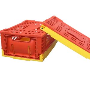 Buy cheap PP Warehouse Collapsible Crate for Easy Storage and Transportation Various Colors from wholesalers