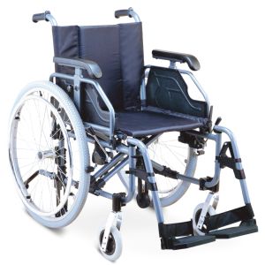 Buy cheap Economic Friendly Aluminum Manual Wheelchair With Aluminum Chair Frame from wholesalers