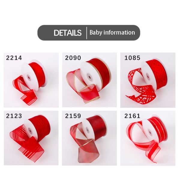 Wholesale Personalized ribbon silk gold ribbon sari silk ribbon