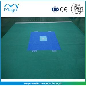 Blue Knee Arthroscopy Drape Extremity Drape OEM Sterile Drape