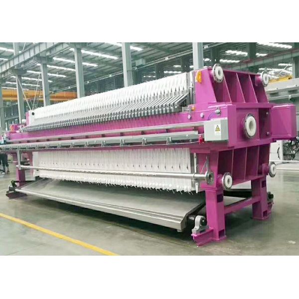 Buy cheap PLC Plate And Frame Filter Press For Sludge Dewatering Vertical Installation from wholesalers