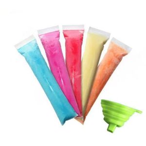 China Customized Size Ice Cream Plastic Packaging Bag for Popsicles Free Design on sale