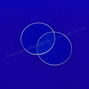 Buy cheap UV Quartz Glass Plate Lens High Light Transmittance 100mm Thickness from wholesalers
