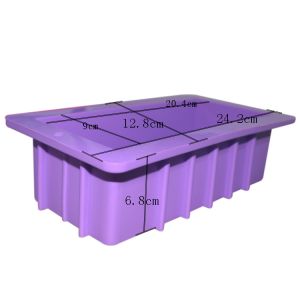 Craft Silicone Soap Mold Rectangle Handmade Diy Disposable Custom For Cake