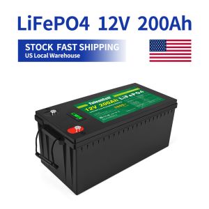 Hot Rechargeable Solar Wind Power System 48v 24v Lifepo4 12v 200ah Battery Pack