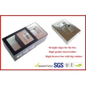 Top Customized Drawer Hard Board Electronics Packaging Boxes , Matt Lamination