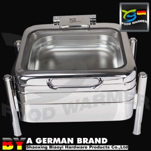Buy cheap Standard GN2/3 Square Chafing Dish With Cylindrical Footing Frame from wholesalers