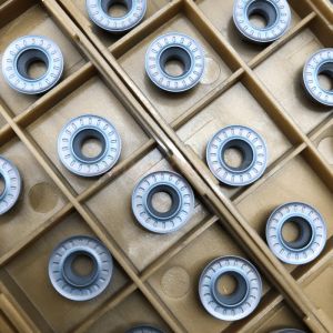 Buy cheap Tungsten Carbide RPMT Cutting Inserts Turning Round Insert CVD Coating from wholesalers