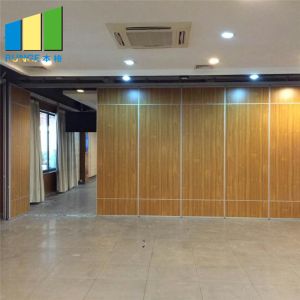 Operable Foldable Sliding Office Sound Proof Partitions Laminate Surface