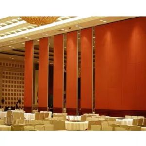 Convention Center Operable Partition Walls Movable Soundproof With Soft Fabric