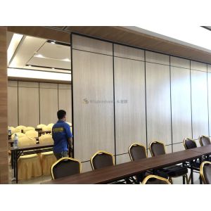 Acoustic Class A Fire Rated Moveable Wall Partition With Adjustable Height