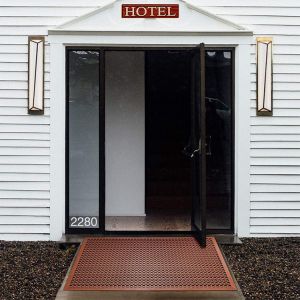 Buy cheap E-Purchasing Rubber Mats Anti-Fatigue Floor Mat, 3-Feet By 5-Feet By 1/2-Inch, Grease-Resistant Red, Medium from wholesalers