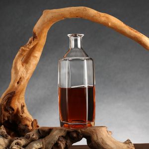 Buy cheap Super Flint Glass 750ml Decal Printing Rum Gin Vodka Whiskey Whisky Glass Bottle from wholesalers