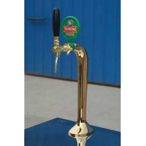 Buy cheap Golden beer tower with one tap or two taps from wholesalers