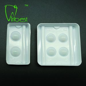 Buy cheap 2/4 Slots Dental Plastic Disposable Mixing Wells from wholesalers