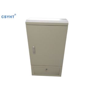 Buy cheap FDH 144 Fibers Optical Cross Connection Cabinet SC Adapters Cold Roll Steel IP65 from wholesalers