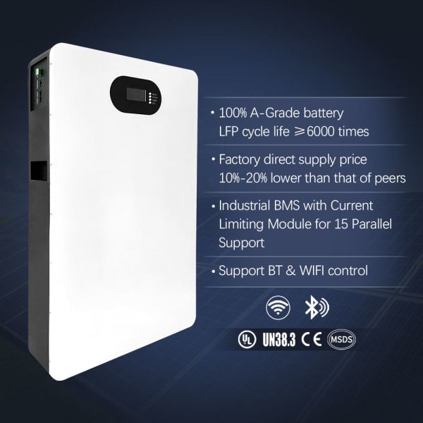 10kW Lithium Battery Home Solar Energy Storage System with Solar Inverter