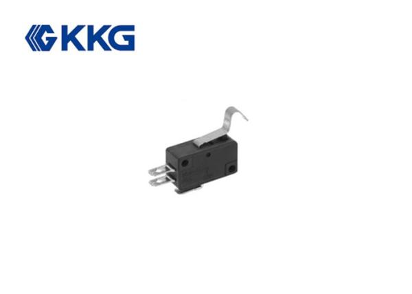 Buy cheap CQC Micro Limit Switch With Roller 2 Pin , PBT Momentary Lever Switch from wholesalers