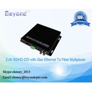 Buy cheap 1-ch HD-SDI with 1 port 10/100/1000 Ethernet to fiber extender, from wholesalers