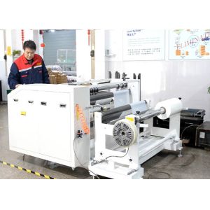 Buy cheap Feeding Cutting Discharging Polyester Film Slitting Machine from wholesalers