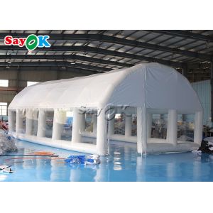Buy cheap Large Inflatable Tent 0.55Mm Pvc Inflatable Air Tent Transparent Airtight Dome For Swimming Pool Cover from wholesalers