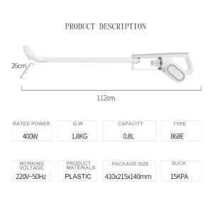 Buy cheap Electric 2-in-1 Stick Vacuum Cleaner The Perfect Combination of Power and Convenience from wholesalers