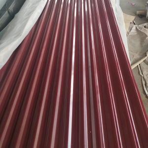 China PPGL Colour Coated Profile Sheets Hot Rolled BS Trapezoidal Sheet Metal Roof on sale