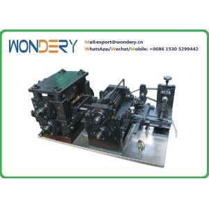 Standard Structure Aluminum Radiator Fin Machine 32mm Wavy Fin