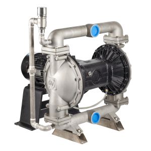 Stainless Steel Pneumatic Air-Operated Double Diaphragm Pump with 1-1/2 In